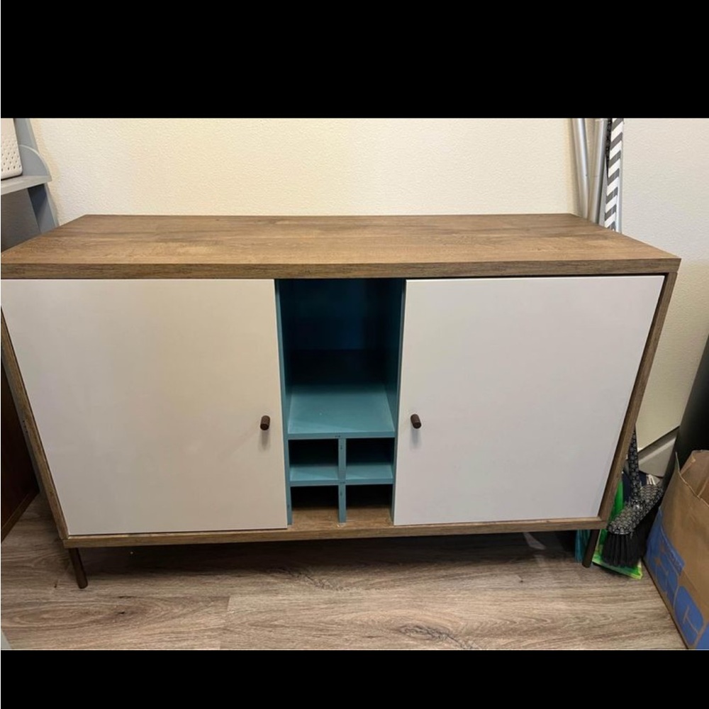 Two cabinet wine bar